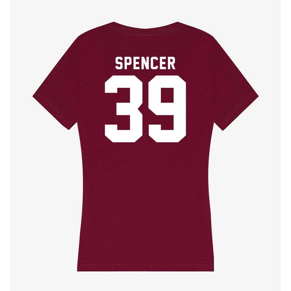 Mississippi State - NCAA Baseball : Patrick Spencer - Classic Shersey Women's V-Neck T-Shirt-1