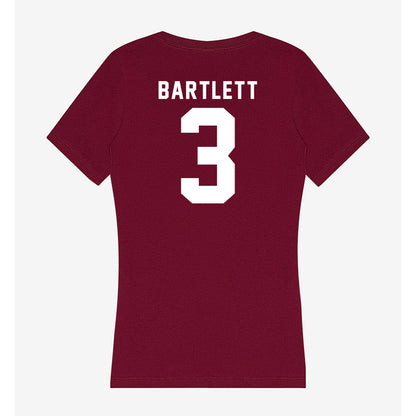 Mississippi State - NCAA Men's Basketball : Tee Bartlett - Classic Shersey Women's V-Neck T-Shirt-1