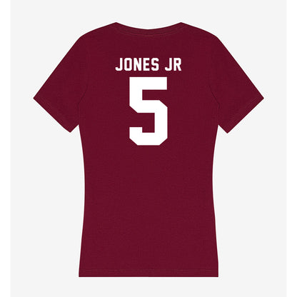 Mississippi State - NCAA Men's Basketball : Shawn Jones jr - Classic Shersey Women's V-Neck T-Shirt-1