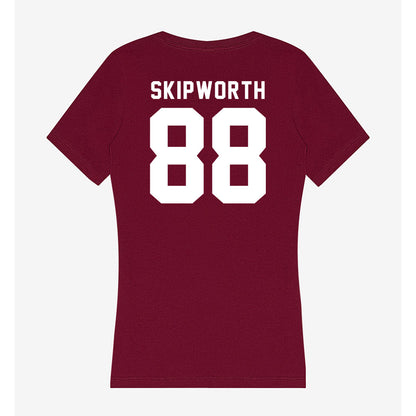Mississippi State - NCAA Football : Joeseph Skipworth - Classic Shersey Women's V-Neck T-Shirt-1