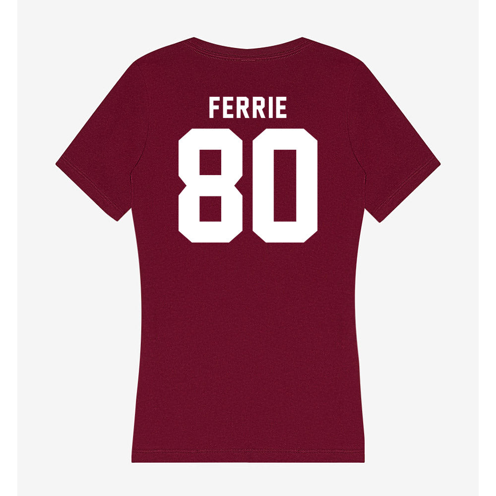 Mississippi State - NCAA Football : Kyle Ferrie - Classic Shersey Women's V-Neck T-Shirt-1