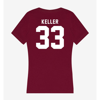 Mississippi State - NCAA Softball : Kinley Keller - Classic Shersey Women's V-Neck T-Shirt-1