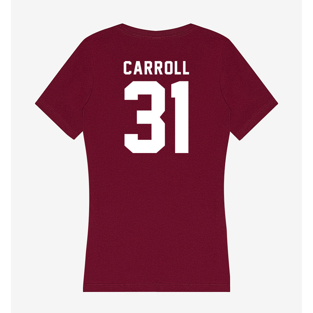 Mississippi State - NCAA Softball : Sydney Carroll - Classic Shersey Women's V-Neck T-Shirt-1