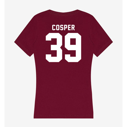 Mississippi State - NCAA Football : Kallen Cosper - Classic Shersey Women's V-Neck T-Shirt-1
