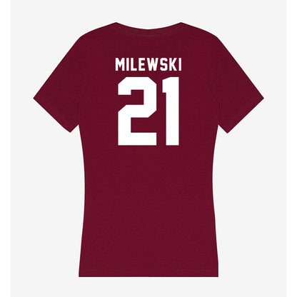 Mississippi State - NCAA Baseball : Kevin Milewski - Classic Shersey Women's V-Neck T-Shirt-1