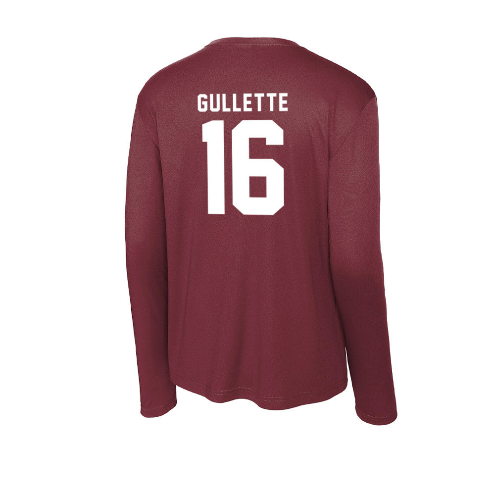 Mississippi State - NCAA Football : Derion Gullette - Classic Shersey Activewear Long Sleeve T-Shirt-1
