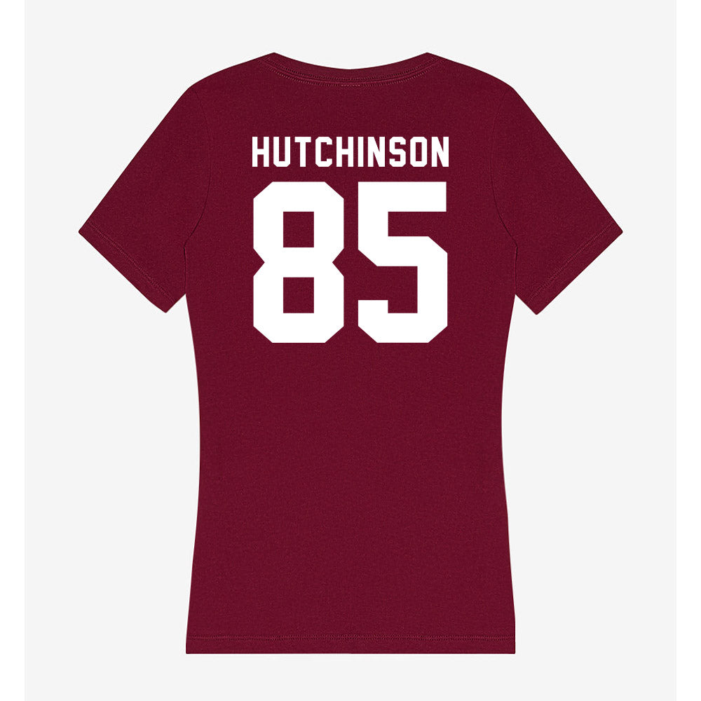 Mississippi State - NCAA Football : Luke Hutchinson - Classic Shersey Women's V-Neck T-Shirt-1