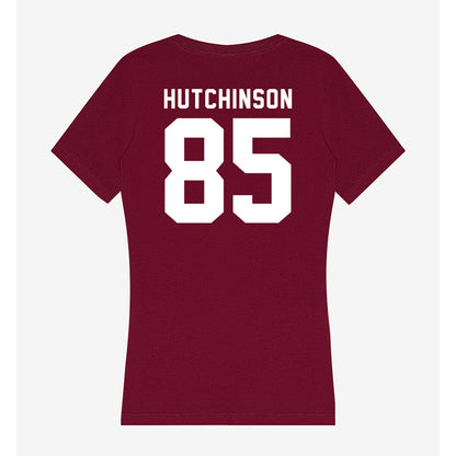 Mississippi State - NCAA Football : Luke Hutchinson - Classic Shersey Women's V-Neck T-Shirt-1