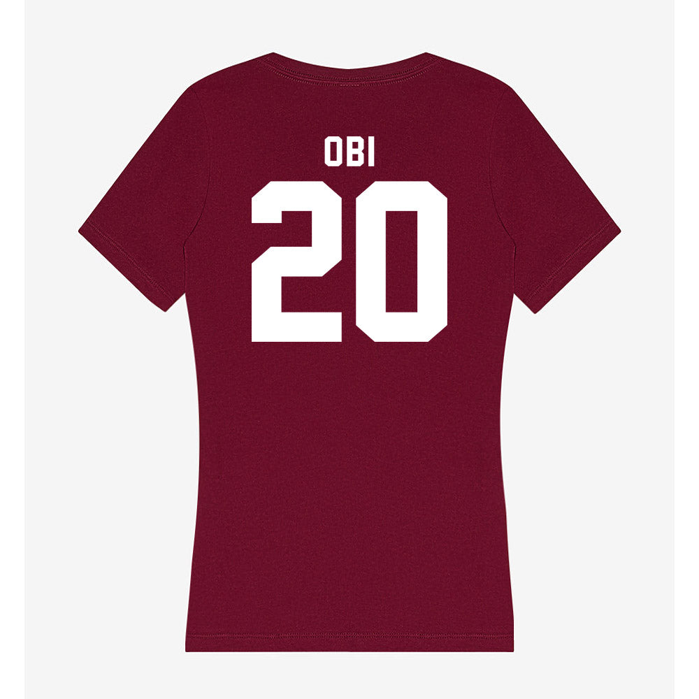 Mississippi State - NCAA Women's Volleyball : Noella Obi - Classic Shersey Women's V-Neck T-Shirt-1