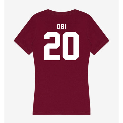 Mississippi State - NCAA Women's Volleyball : Noella Obi - Classic Shersey Women's V-Neck T-Shirt-1