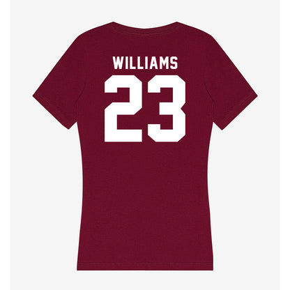 Mississippi State - NCAA Football : Trevion Williams - Classic Shersey Women's V-Neck T-Shirt-1