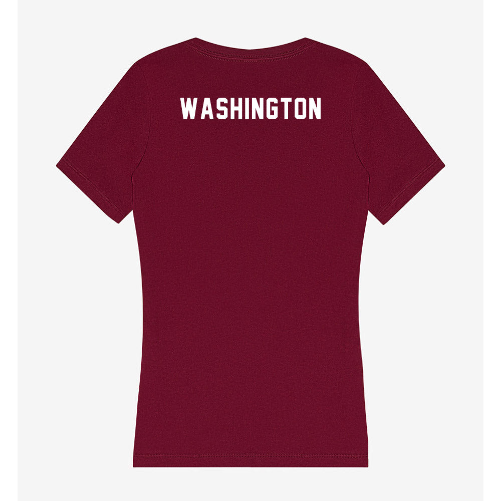 Mississippi State - NCAA Men's Track & Field : Marquise Washington - Classic Shersey Women's V-Neck T-Shirt-1