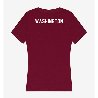 Mississippi State - NCAA Men's Track & Field : Marquise Washington - Classic Shersey Women's V-Neck T-Shirt-1
