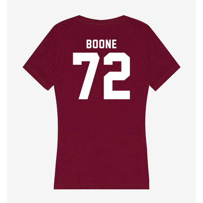Mississippi State - NCAA Football : Canon Boone - Classic Shersey Women's V-Neck T-Shirt-1