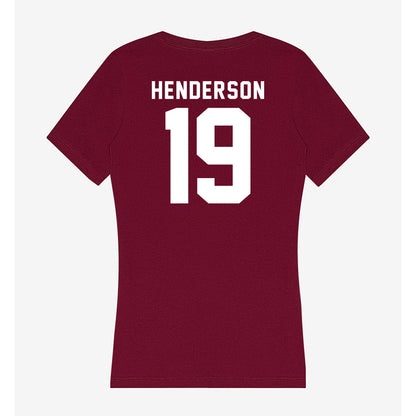 Mississippi State - NCAA Football : Keymian Henderson - Classic Shersey Women's V-Neck T-Shirt-1