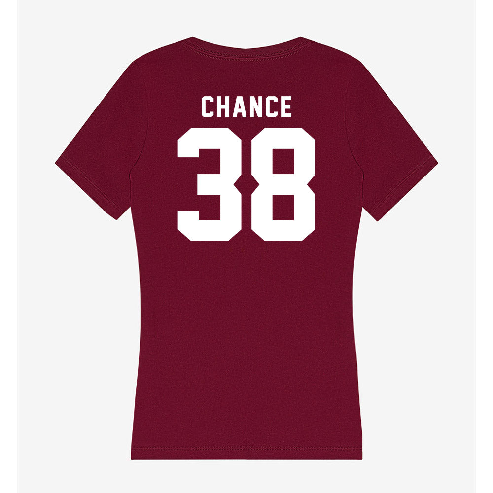 Mississippi State - NCAA Baseball : Bryce Chance - Classic Shersey Women's V-Neck T-Shirt-1
