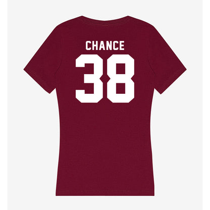 Mississippi State - NCAA Baseball : Bryce Chance - Classic Shersey Women's V-Neck T-Shirt-1