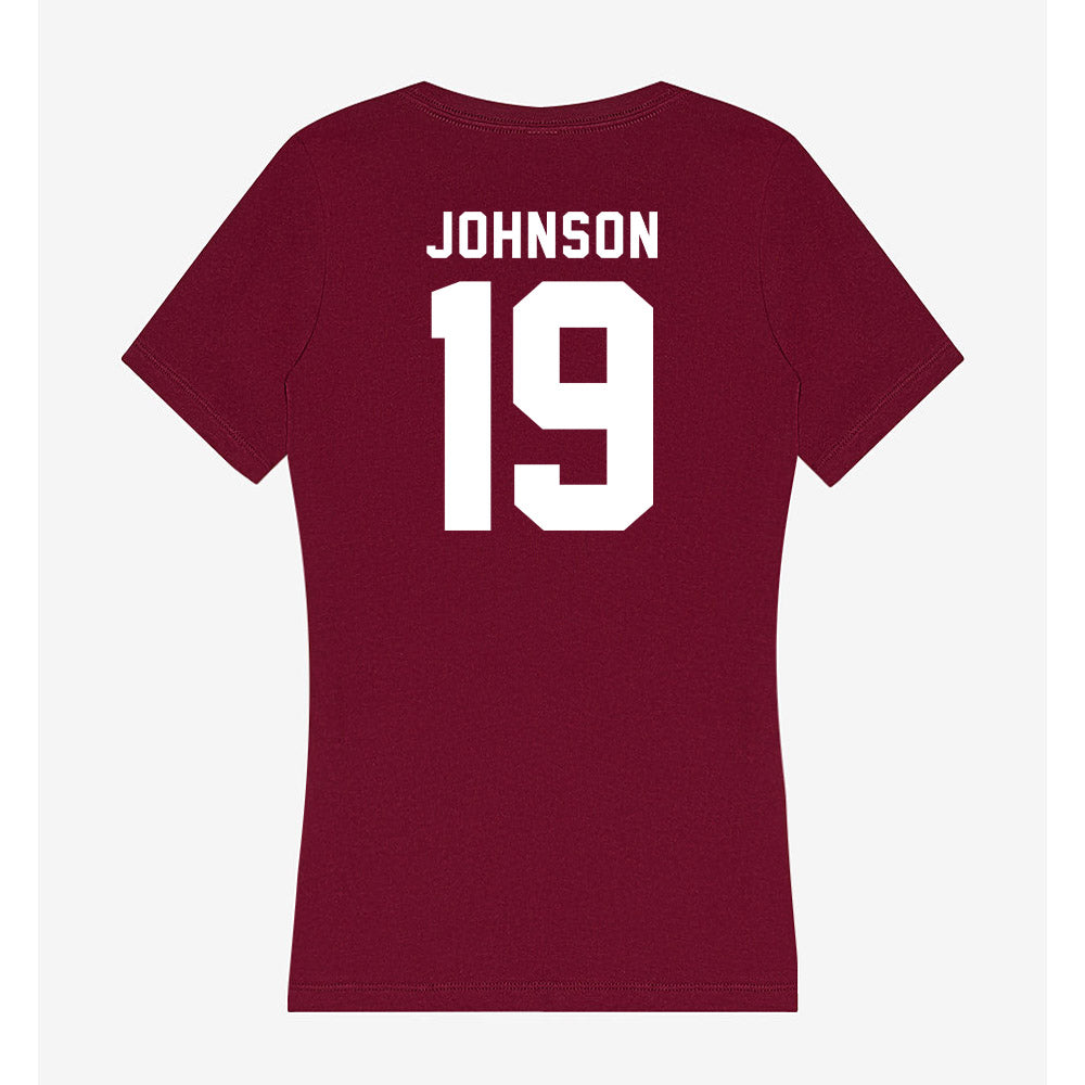 Mississippi State - NCAA Women's Soccer : Hailey Johnson - Classic Shersey Women's V-Neck T-Shirt-1