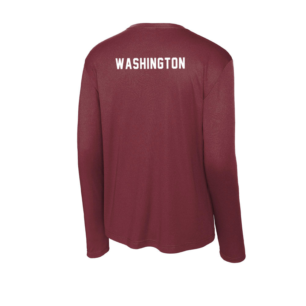Mississippi State - NCAA Men's Track & Field : Marquise Washington - Classic Shersey Activewear Long Sleeve T-Shirt-1