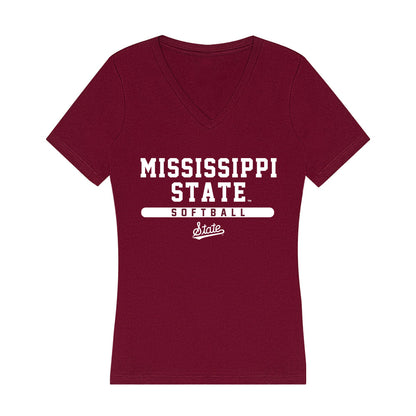 Mississippi State - NCAA Softball : Alyssa Faircloth - Classic Shersey Women's V-Neck T-Shirt-0