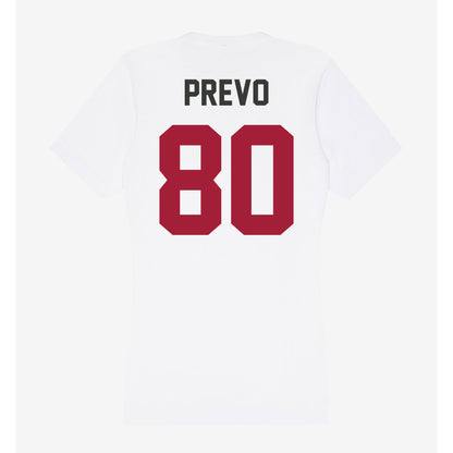 Arkansas - NCAA Football : Dequane Prevo - Women's V-Neck T-Shirt-1