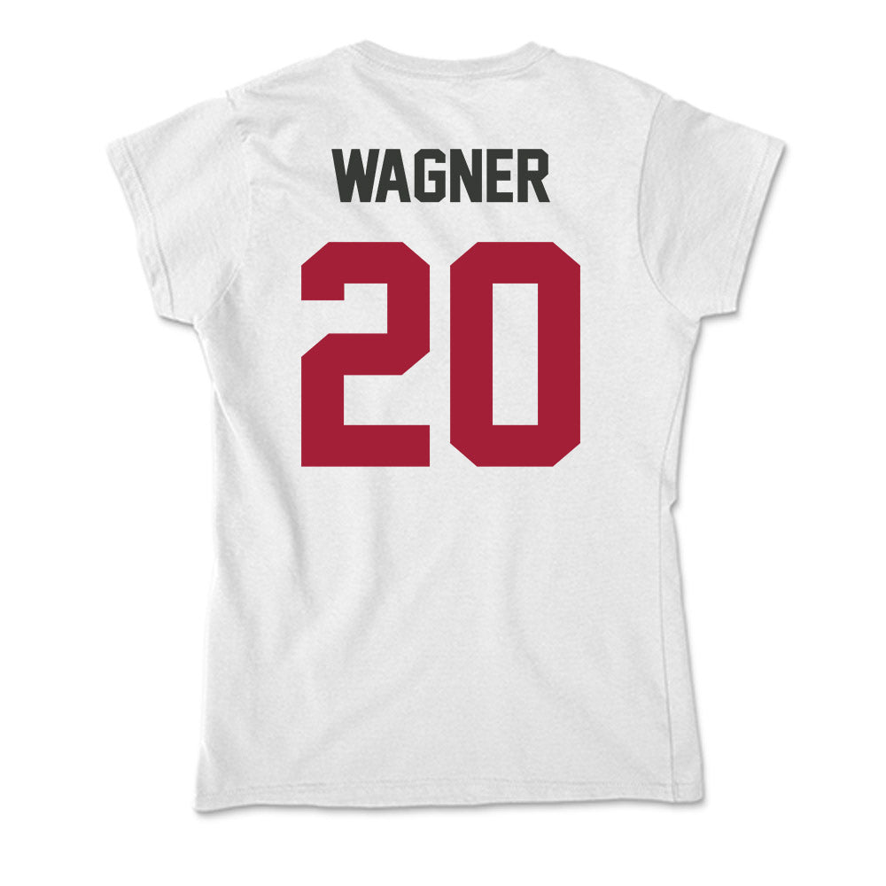 Arkansas - NCAA Women's Soccer : Natalie Wagner - Soft Style Women’s T-Shirt-1