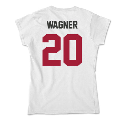Arkansas - NCAA Women's Soccer : Natalie Wagner - Soft Style Women’s T-Shirt-1