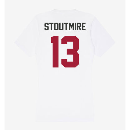 Arkansas - NCAA Football : Carter Stoutmire - Women's V-Neck T-Shirt-1