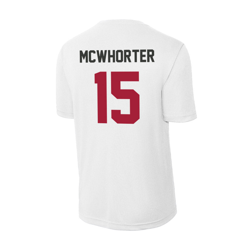 Arkansas - NCAA Softball : Lillie-Faye McWhorter - Activewear T-Shirt-1