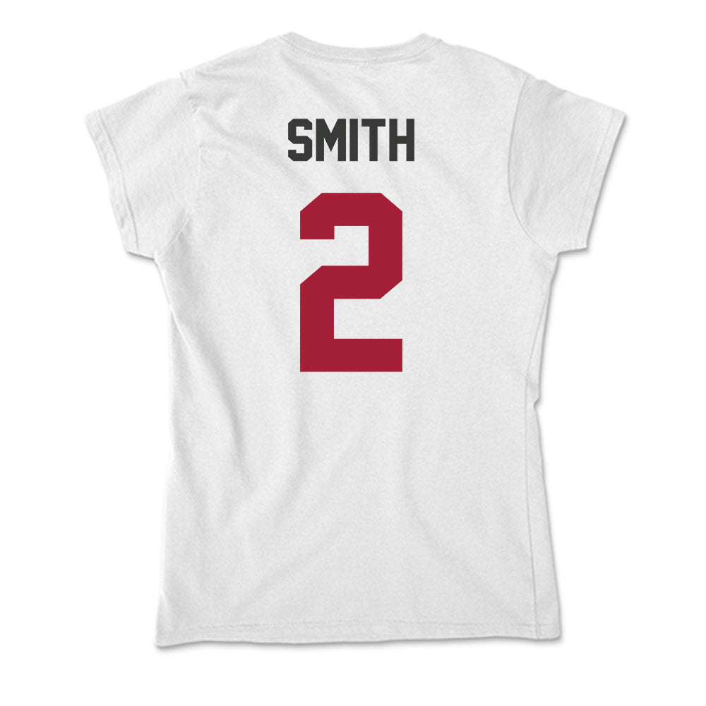 Arkansas - NCAA Women's Soccer : Keegan Smith - Soft Style Women’s T-Shirt-1