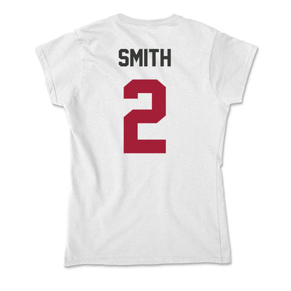 Arkansas - NCAA Women's Soccer : Keegan Smith - Soft Style Women’s T-Shirt-1