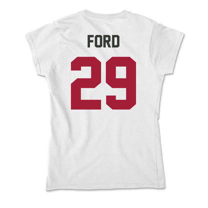 Arkansas - NCAA Football : Brandon Ford - Soft Style Women’s T-Shirt-1