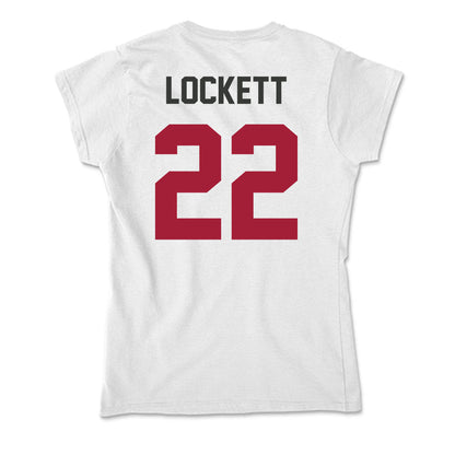 Arkansas - NCAA Football : Tay Lockett - Soft Style Women’s T-Shirt-1