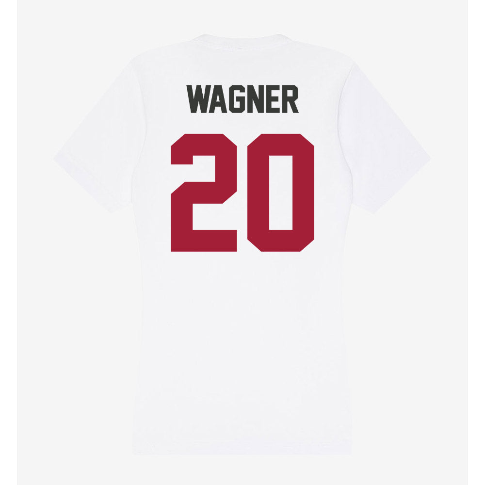 Arkansas - NCAA Women's Soccer : Natalie Wagner - Women's V-Neck T-Shirt-1