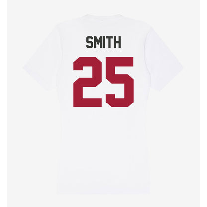 Arkansas - NCAA Football : Ja’Quavion Smith - Women's V-Neck T-Shirt-1