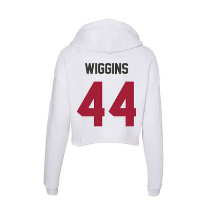 Arkansas - NCAA Baseball : Carson Wiggins - Women's Crop Fleece Hoodie-1