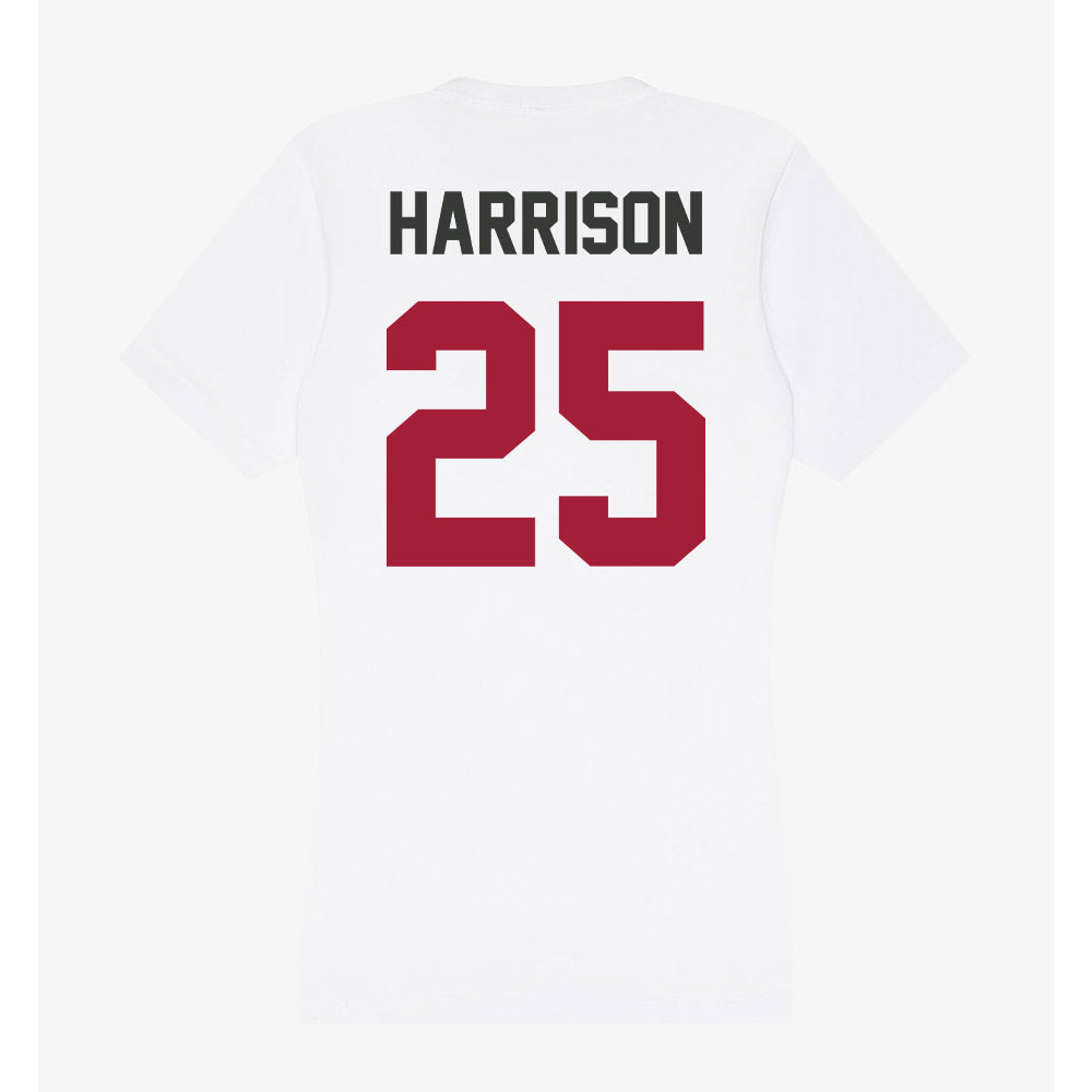 Arkansas - NCAA Softball : Cameryn Harrison - Women's V-Neck T-Shirt-1