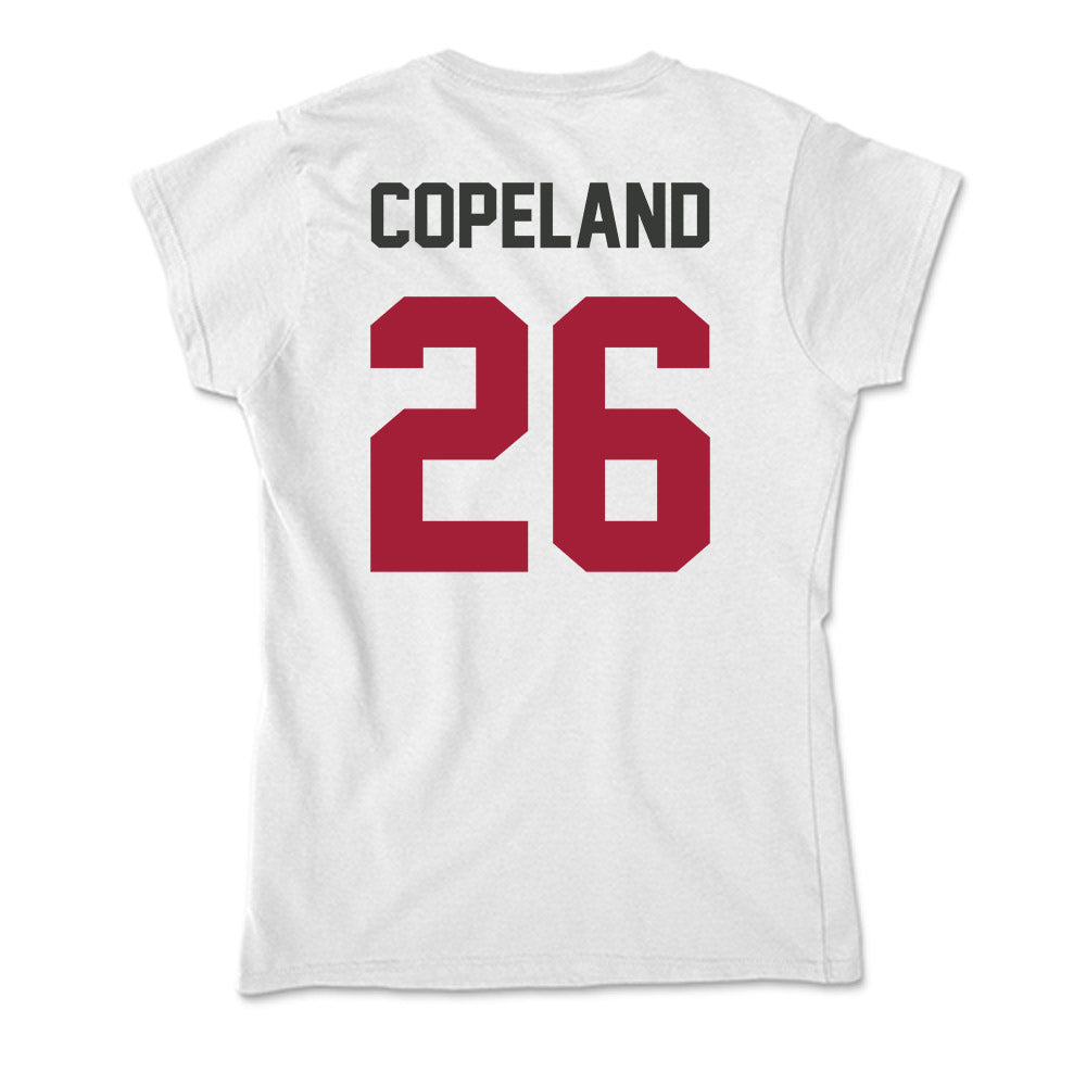 Arkansas - NCAA Football : Jalon Copeland - Soft Style Women’s T-Shirt-1