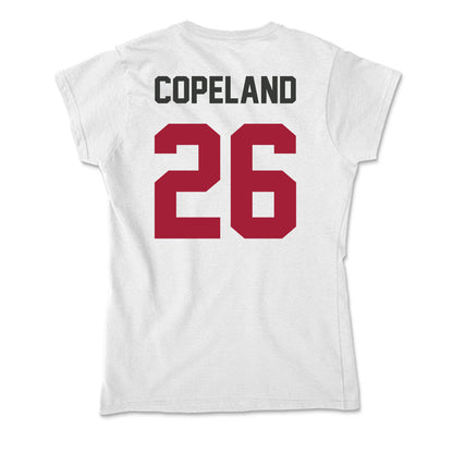 Arkansas - NCAA Football : Jalon Copeland - Soft Style Women’s T-Shirt-1
