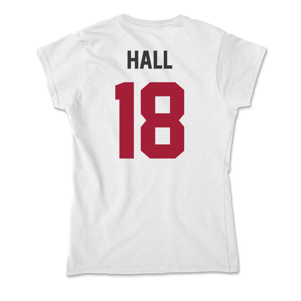 Arkansas - NCAA Football : Jude Hall - Soft Style Women’s T-Shirt-1