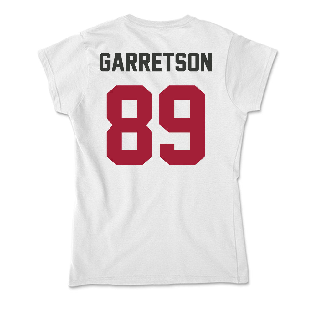Arkansas - NCAA Football : Gavin Garretson - Soft Style Women’s T-Shirt-1