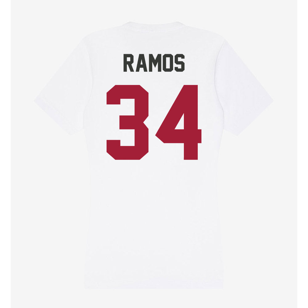 Arkansas - NCAA Softball : Jayden Ramos - Women's V-Neck T-Shirt-1