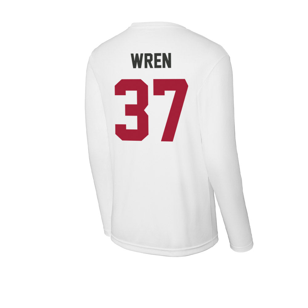 Arkansas - NCAA Baseball : Grant Wren - Activewear Long Sleeve T-Shirt-1