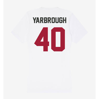 Arkansas - NCAA Football : Colton Yarbrough - Women's V-Neck T-Shirt-1