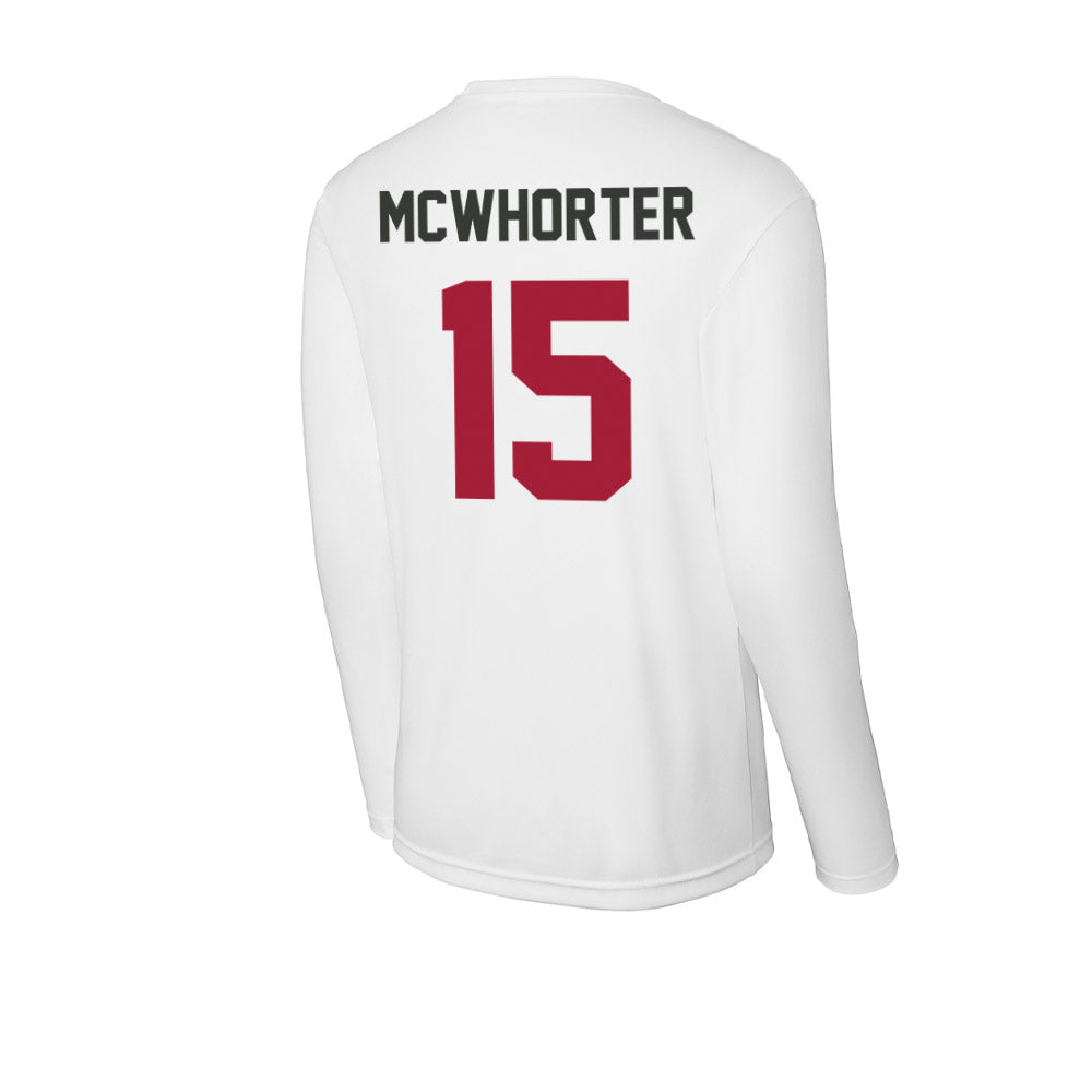 Arkansas - NCAA Softball : Lillie-Faye McWhorter - Activewear Long Sleeve T-Shirt-1