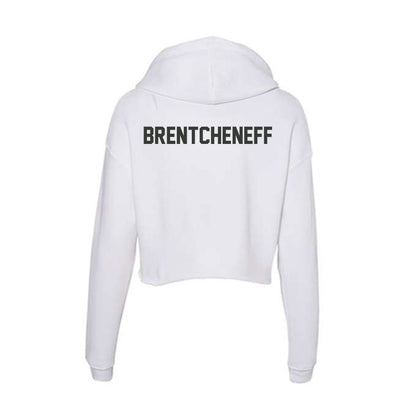 Arkansas - NCAA Women's Golf : Sara Brentcheneff - Women's Crop Fleece Hoodie-1