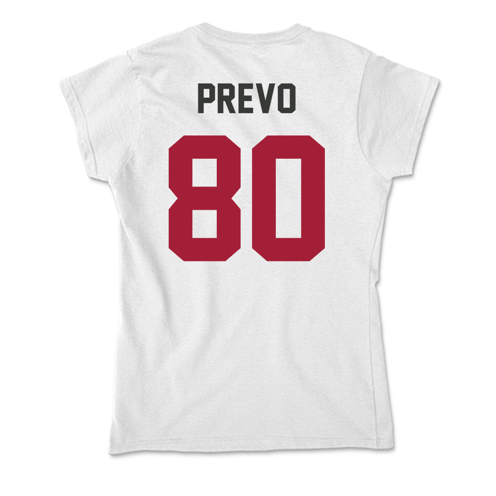 Arkansas - NCAA Football : Dequane Prevo - Soft Style Women’s T-Shirt-1