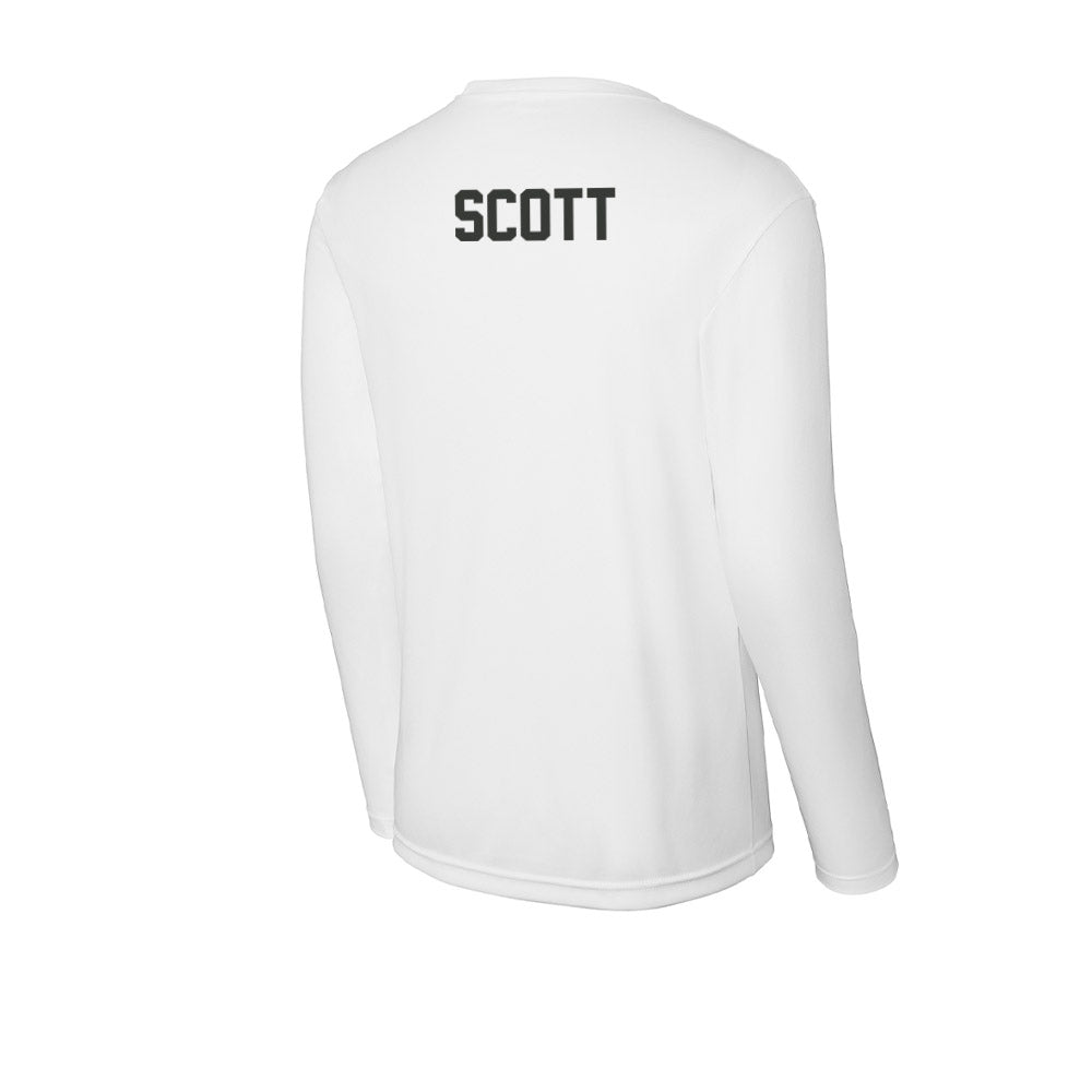 Arkansas - NCAA Women's Gymnastics : Finley Scott - Activewear Long Sleeve T-Shirt-1