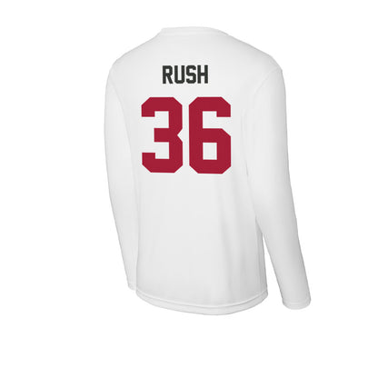 Arkansas - NCAA Football : Gavin Rush - Activewear Long Sleeve T-Shirt-1
