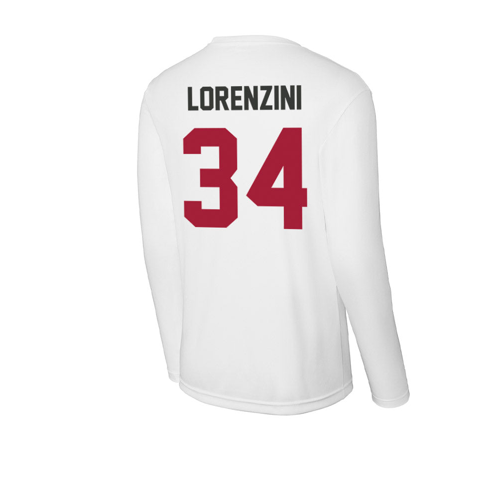 Arkansas - NCAA Baseball : Joey Lorenzini - Activewear Long Sleeve T-Shirt-1